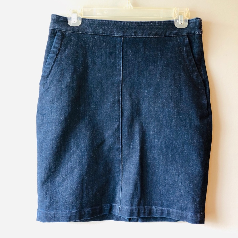 🔥 Banana Republic Denim Bi-Stretch Skirt 4P